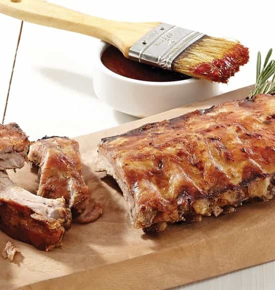 M&M Food Market Fall Off The Bone ® Honey Garlic Back Ribs