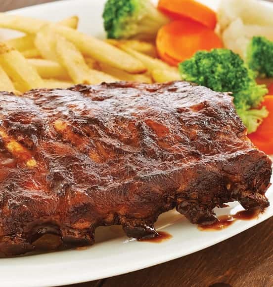 M&M Food Market Fall Off The Bone ® Honey Garlic Back Ribs