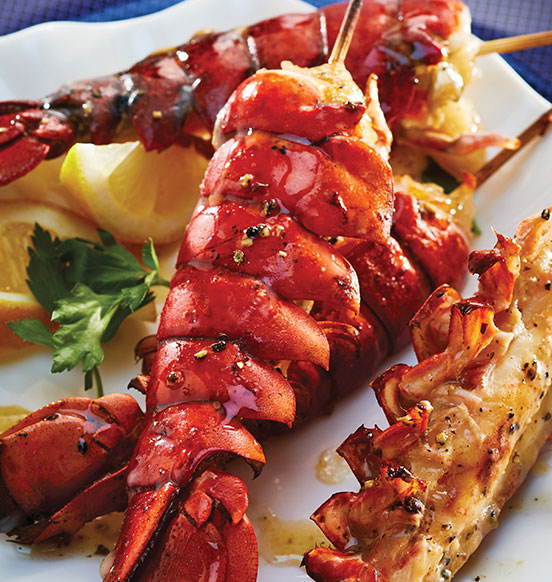 M&M Food Market Lobster Tail Skewers